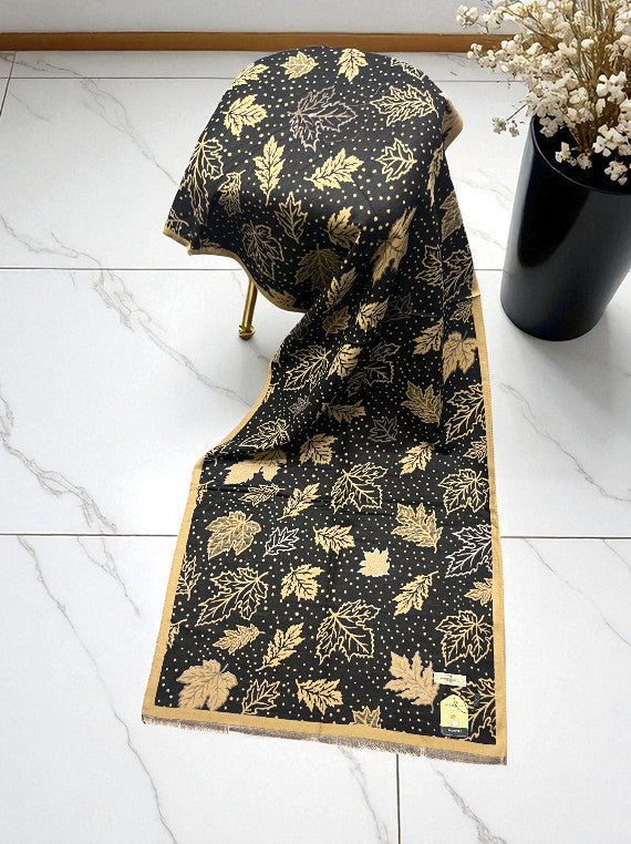 Snow Bloom Check Wool Staller Edit25 (25ST23-04)