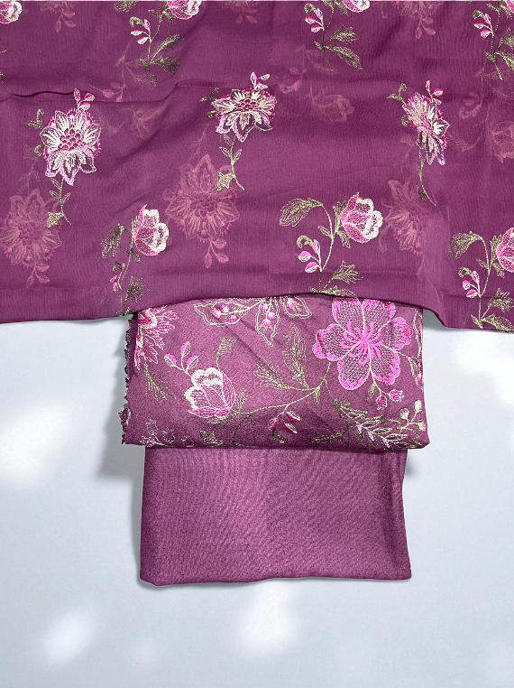 Snowlite Charm Karandi Embroidered Edit25 Vol-25DK01 (25-DK01-06)