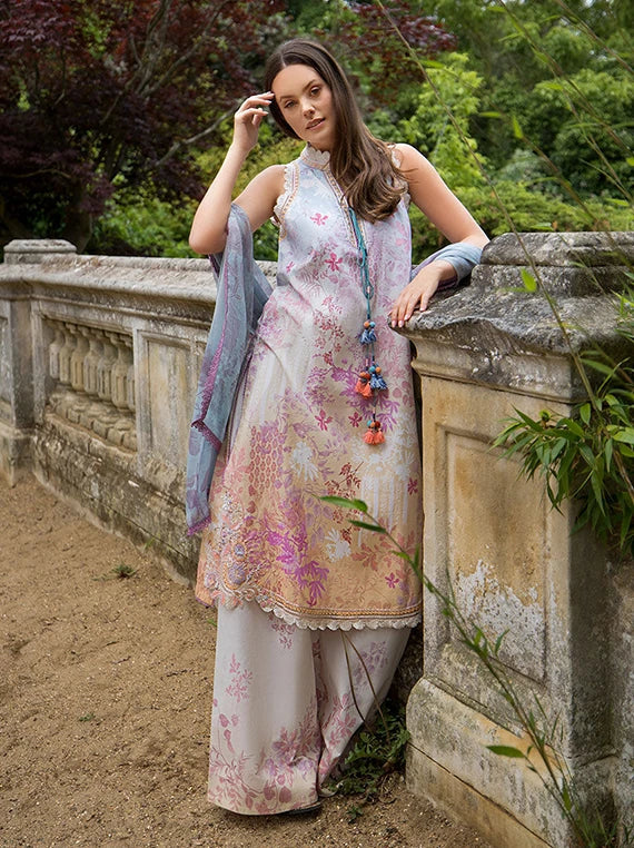 Sobia Nazir Printed EMB Lawn Collection 2026 Vol-02 (D-1A)