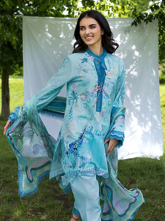 Sobia Nazir Printed EMB Lawn Collection 2026 Vol-02 (D-7B)
