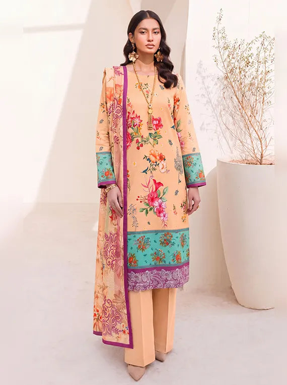 Soha by Fantak Staple Printed Unstitched Collection'26 V-1009 (D-03)