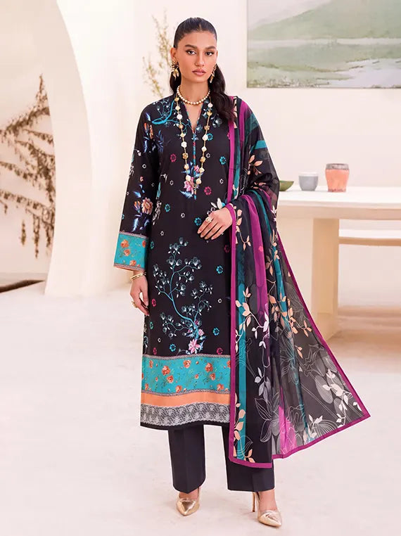 Soha by Fantak Staple Printed Unstitched Collection'26 V-1009 (D-09)