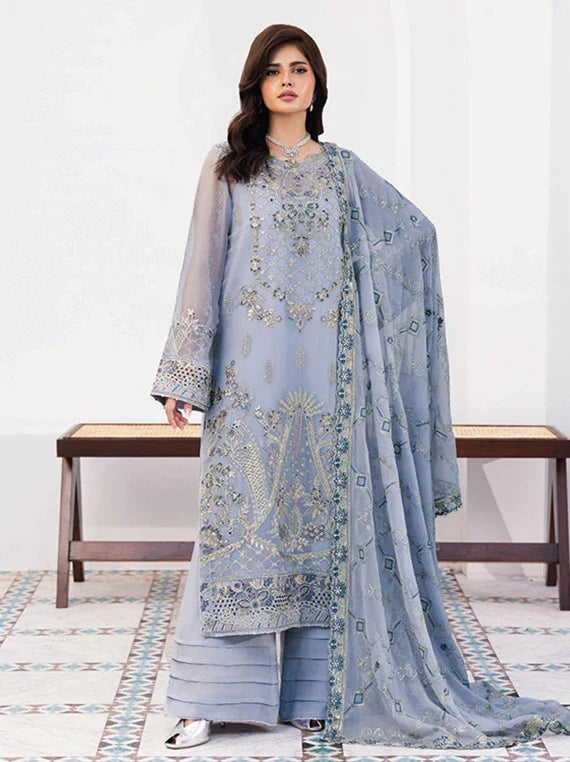 SONEHRI by Ramsha Lux Chiffon Collection 2026 Vol-03 (D-08)