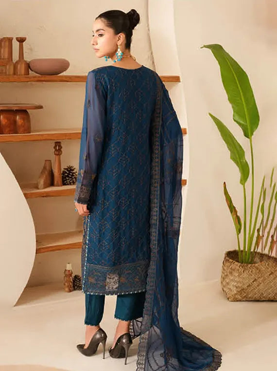 Sonehri by Ramsha Luxury Chiffon Collection 2025 (BB-101)