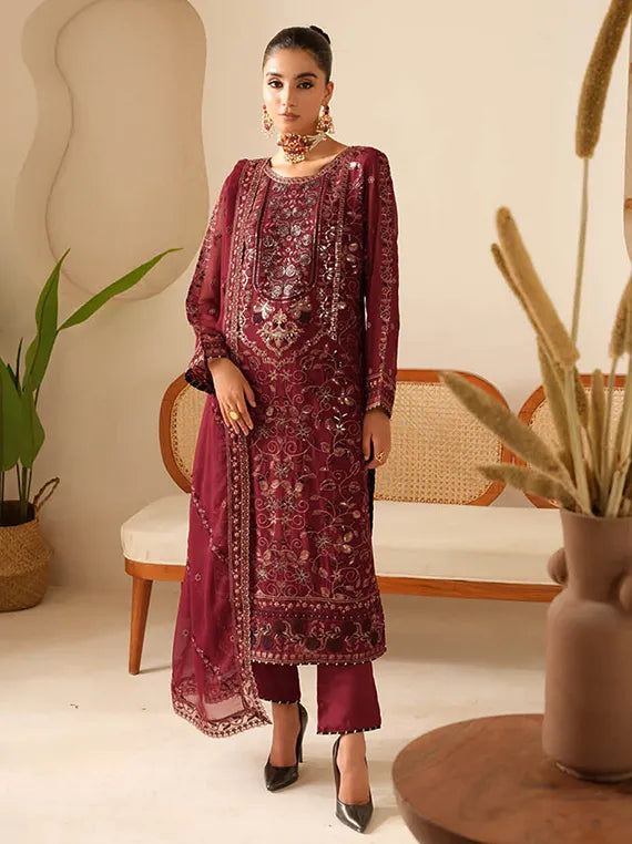 Sonehri by Ramsha Luxury Chiffon Collection 2025 (BB-105)