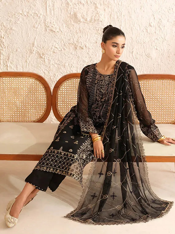 Sonehri by Ramsha Luxury Chiffon Collection 2025 (BB-107)