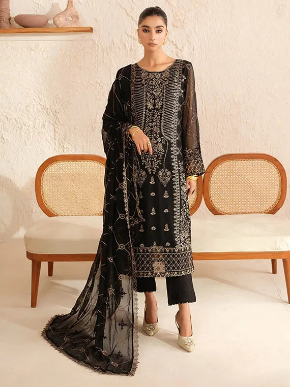 Sonehri by Ramsha Luxury Chiffon Collection 2025 (BB-107)