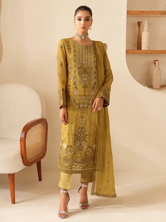 Sonehri by Ramsha Luxury Chiffon Collection 2025 (BB-108)