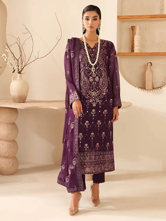 Sonehri by Ramsha Luxury Chiffon Collection 2025 (BB-109)