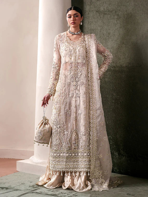 Starlit Jewels Embroidered Organza Collection 2026 by Emaan Adeel (Howlite)