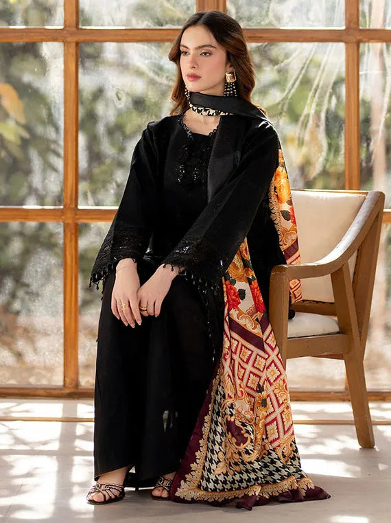 Stella Embroidered Lawn Collection 2024 By Mahru (SL - 05 A)