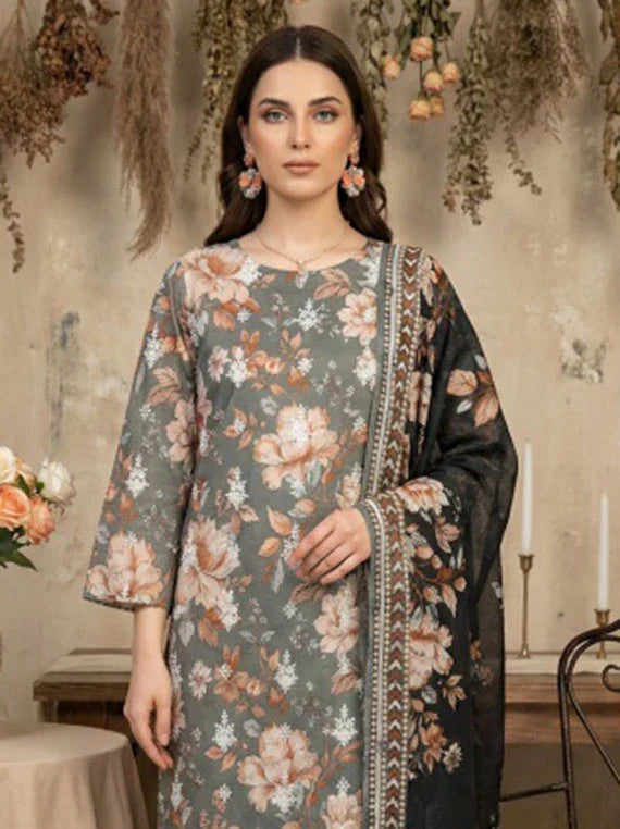Subrang by Resham Kari Lawn Collection 2026 Series-01 (D-01)