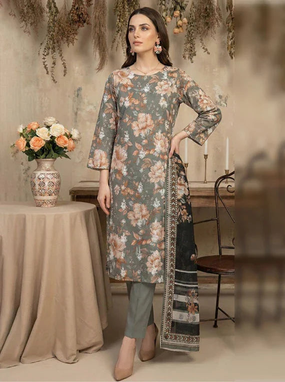 Subrang by Resham Kari Lawn Collection 2026 Series-01 (D-01)