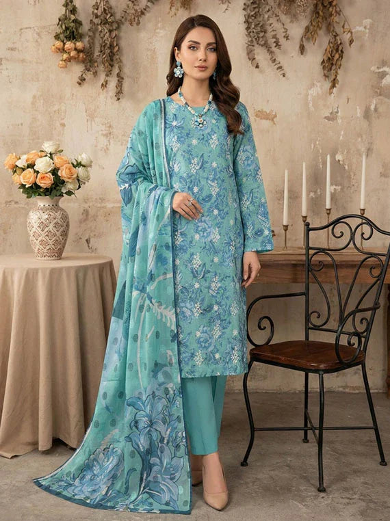 Subrang by Resham Kari Lawn Collection 2026 Series-01 (D-04)