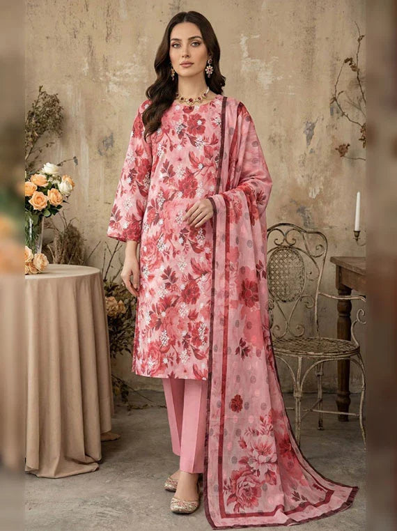 Subrang by Resham Kari Lawn Collection 2026 Series-01 (D-09)