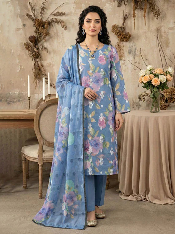 Subrang by Resham Kari Lawn Collection 2026 Series-01 (D-10)