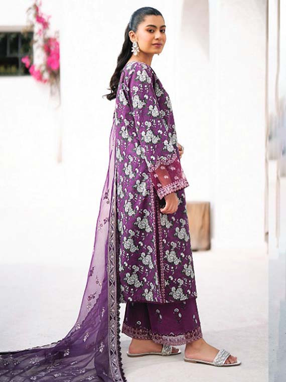 Summer Soiree Lawn collection 2024 By Xenia (10-TAAMASI JAMUN)