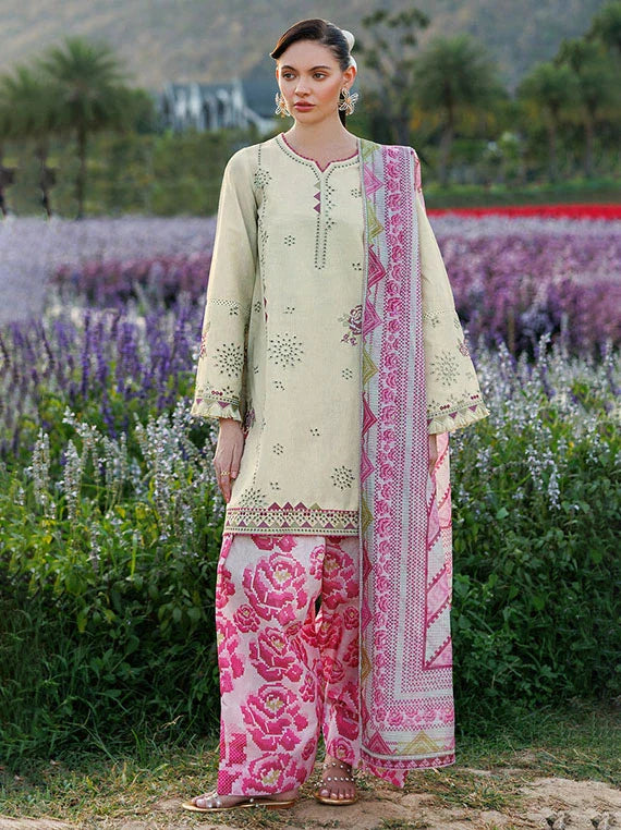 Summer Bloom by Jazmin Lawn Collection 2026 Vol-01 (USE-9289)