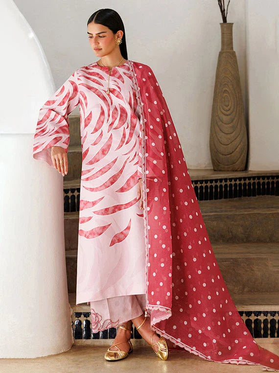 Summer Bloom by Jazmin Lawn Collection 2026 Vol-01 (USE-9297)