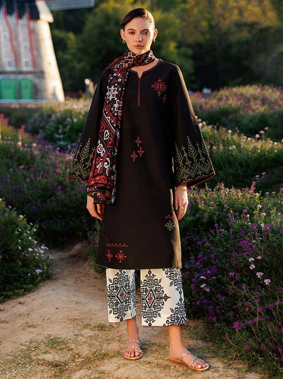 Summer Bloom by Jazmin Lawn Collection 2026 Vol-01 (USE-9301)