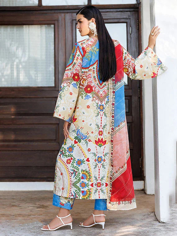 Summer Bloom by Jazmin Lawn Collection 2026 Vol-01 (USE-9312)