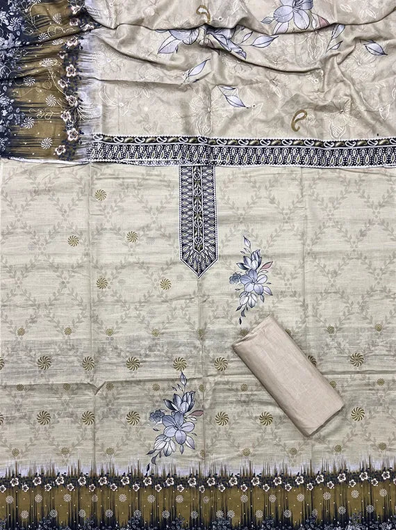 Summer Elegance Printed Lawn Collection 2025 PC51 (PC51-01)