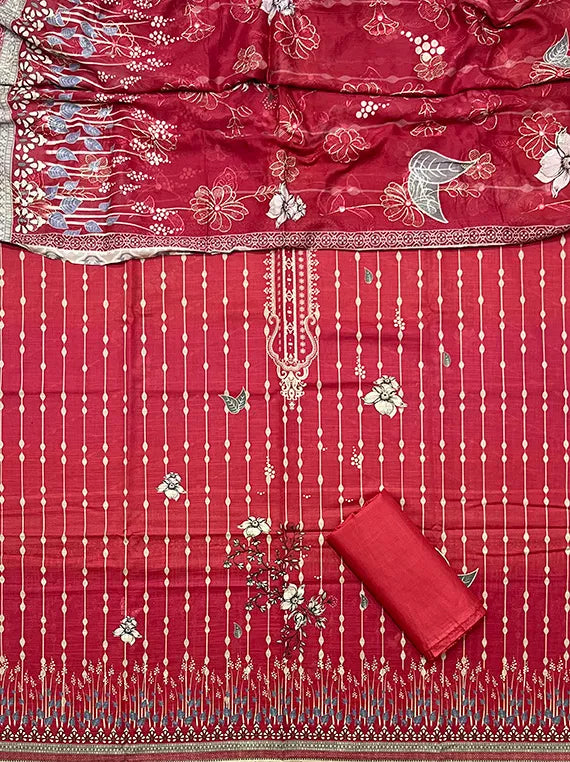 Summer Elegance Printed Lawn Collection 2025 PC51 (PC51-03)