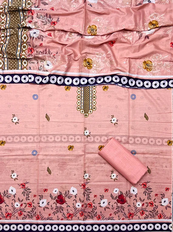 Summer Elegance Printed Lawn Collection 2025 PC51 (PC51-08)