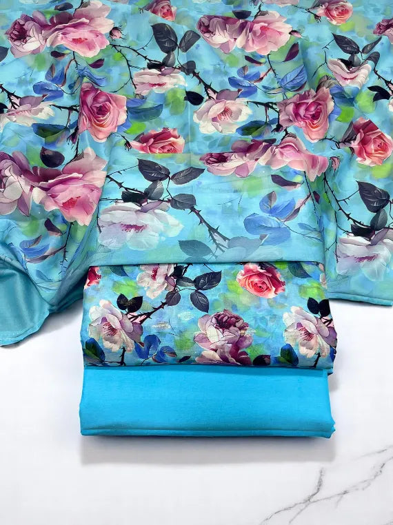 Summer Glow Printed Broshia Lawn Edit25 (CT31-06)