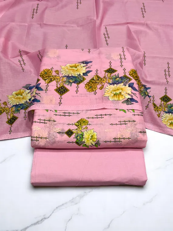 Summer Glow Printed Broshia Lawn Edit25 (CT31-10)