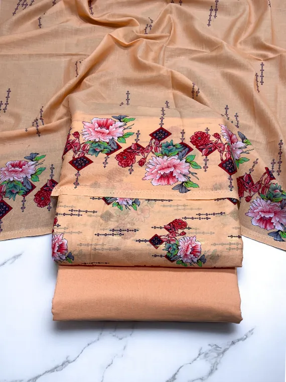 Summer Glow Printed Broshia Lawn Edit25 (CT31-11)