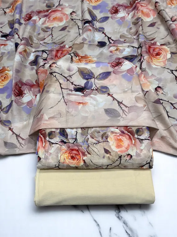 Summer Glow Printed Broshia Lawn Edit25 (CT31-17)