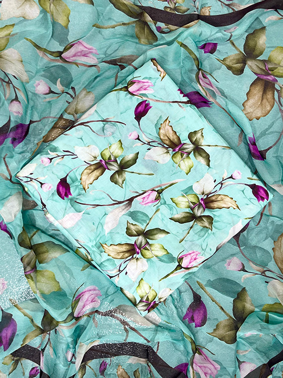 SunLight Bloom Printed Lawn Edit25 Vol-ML01 (ML01-04)