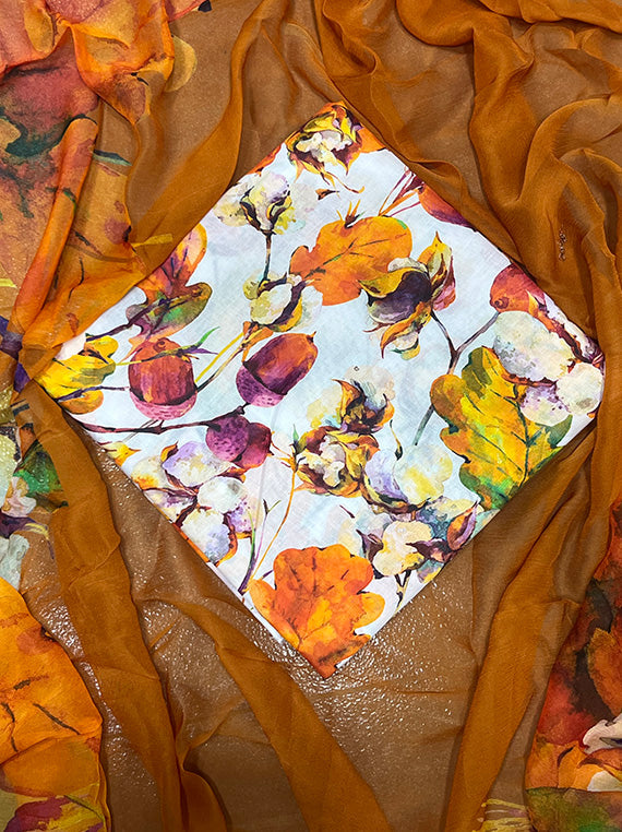 SunLight Bloom Printed Lawn Edit25 Vol-ML01 (ML01-06)
