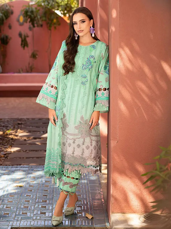 SunShine Embroidered Lawn Collection 2025 By Charizma (SN5-05)