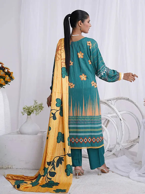 Sunlight Printed Linen Collection 2024 By AR Textile (D-07)