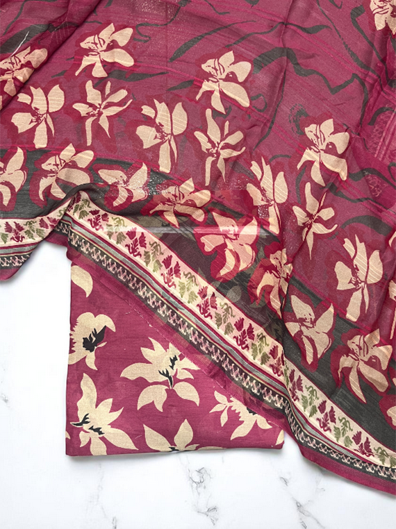 Sunlit Bloom Printed Lawn Edit25 Vol-PH18 (PH18-06)