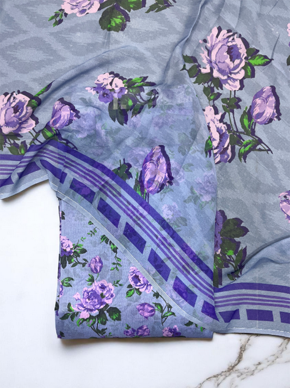 Sunlit Bloom Printed Lawn Edit25 Vol-PH18 (PH18-09)