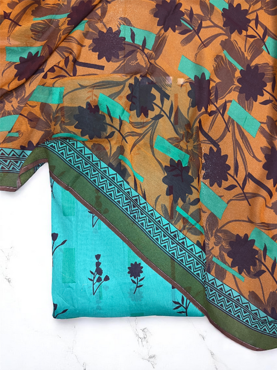 Sunlit Bloom Printed Lawn Edit25 Vol-PH18 (PH18-12)