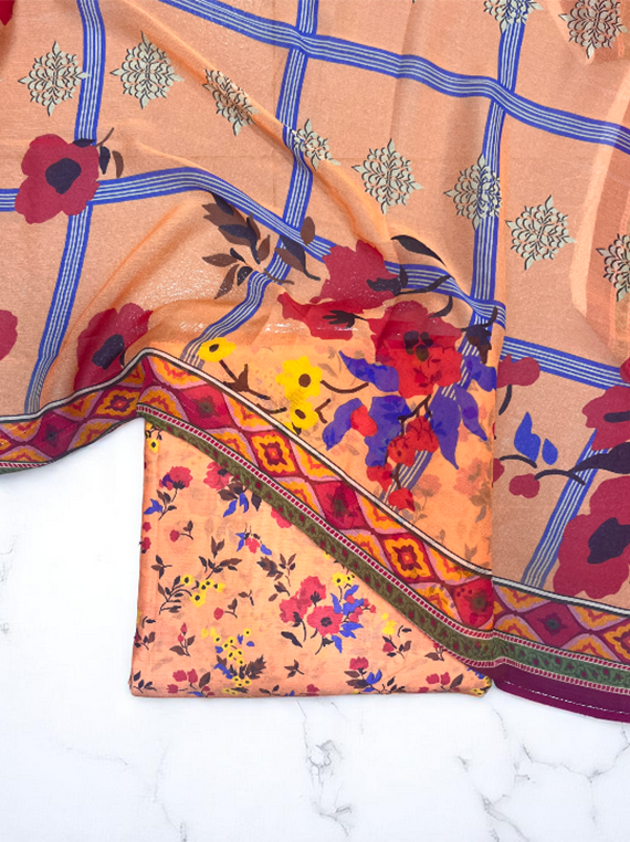 Sunlit Bloom Printed Lawn Edit25 Vol-PH18 (PH18-16)