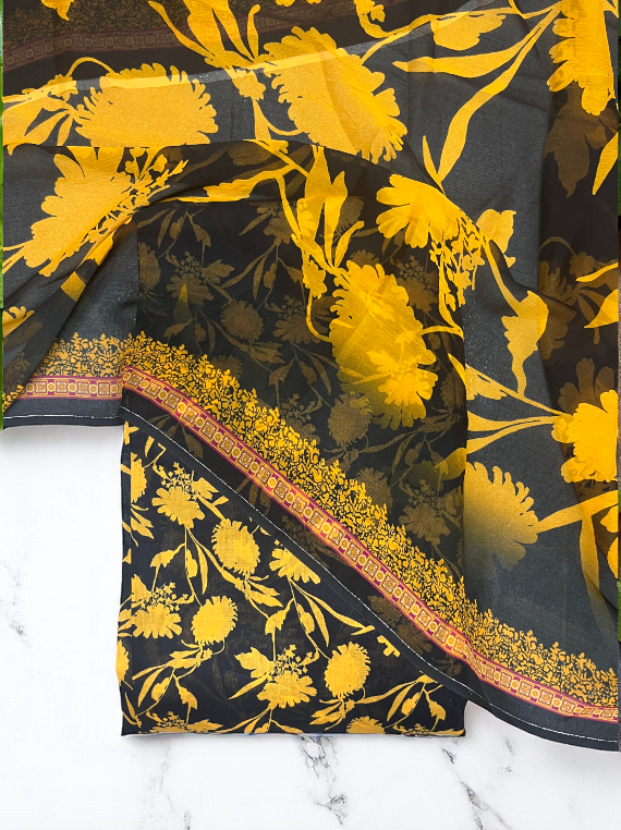 Sunlit Bloom Printed Lawn Edit25 Vol-PH18 (PH18-19)