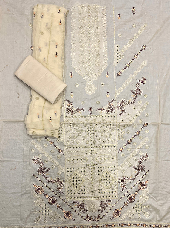 Sunrise Fully Embroidered Lawn Edit 2025 Vol-25DD02 (25DD02-03)