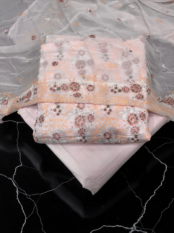 Sunrise Fully Embroidered Lawn Edit 2025 Vol-25DD10 (25DD10-02)
