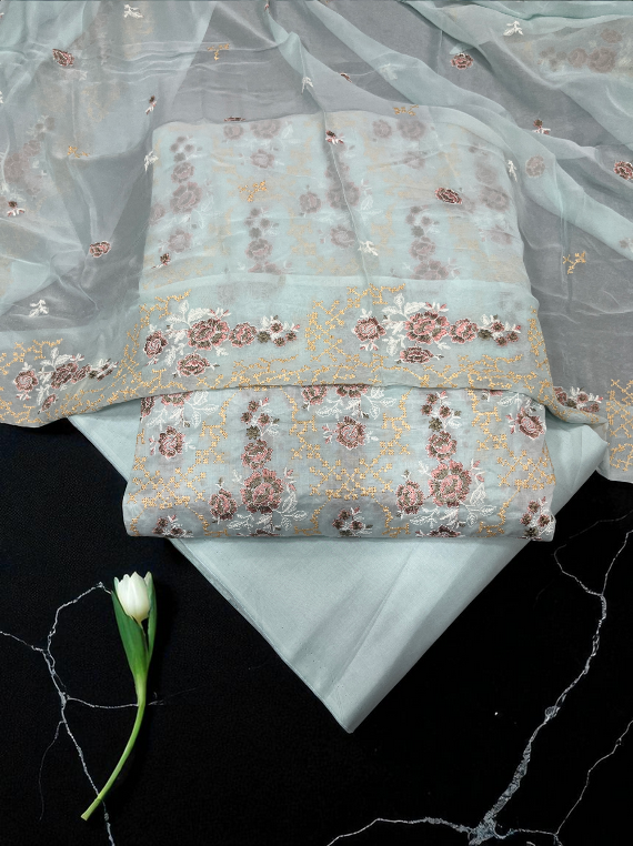 Sunrise Fully Embroidered Lawn Edit 2025 Vol-25DD10 (25DD10-03)