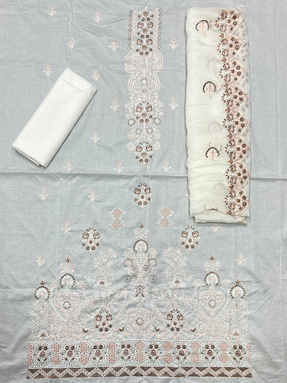 Sunset Embroidered Moti Lawn Edit 2025 (25DD19-02)