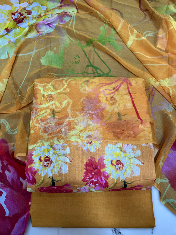Sunshine Printed Bana Doria Lawn Edit25 Vol-MD04 (MD04-01)