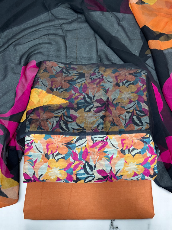 Sunshine Printed Bana Doria Lawn Edit25 Vol-MD04 (MD04-03)