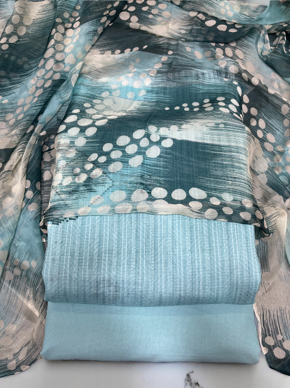 Sunshine Printed Bana Doria Lawn Edit25 Vol-MD04 (MD04-04)