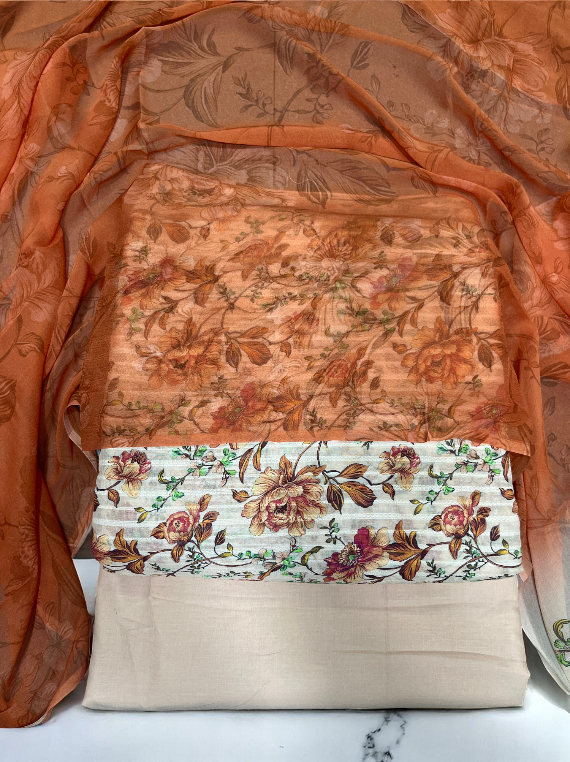 Sunshine Printed Bana Doria Lawn Edit25 Vol-MD04 (MD04-07)