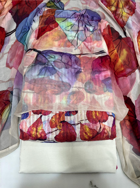 Sunshine Printed Bana Doria Lawn Edit25 Vol-MD04 (MD04-08)